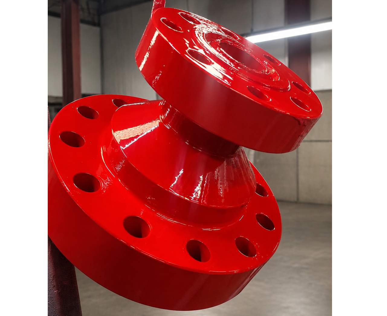 Flanged API 6A adapter spool