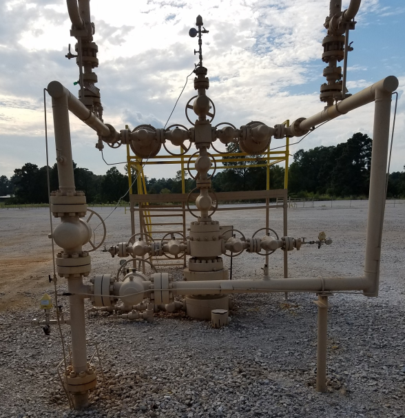 Oilfield Christmas Tree